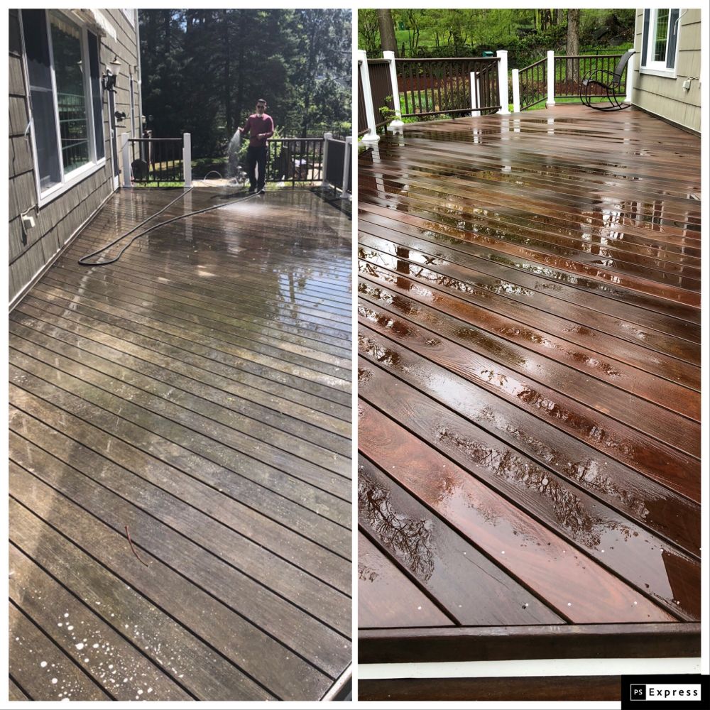 deck and patio cleaning Fairfield CT